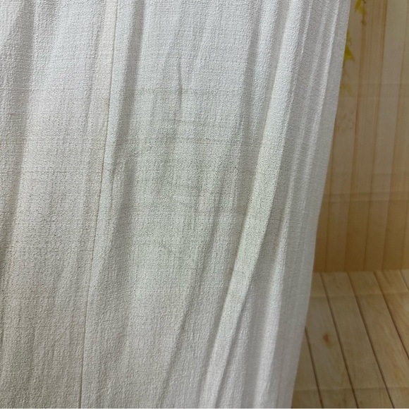 VINTAGE Sherri Martin White Button Up Dress Size 16 - Picture 5 of 12